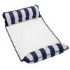 Aqua Original 4-in-1 Monterey Hammock Pool Float & Water Hammock  Multi-Purpose, Inflatable Pool Floats for Adults  Patented Thick, Non-Stick PVC Material  Navy view 1