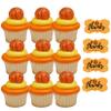 24pack 3D Basketball Cupcake/Desert/Food Decoration Topper Rings with Favor Stickers view 1