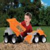 American Plastic Toys APT-77750 Mega Construction Set Dump Truck and Loader view 2