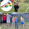 CWLAKON Outdoor Games, Potato Sack Race Bags for Kids Adults, Egg Spoon Relay Race, 3 Legged Race Bands, Birthday Party, Field Day Family Reunion Carnival Outside Yard Lawn Easter Fall Festival Games view 3