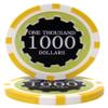 Eclipse 14gm Clay 500 Chip Poker Set with Aluminum Case view 3