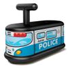 Italtrike La Cosa Ride-On, Police Car view 1