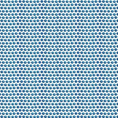 33 inch 07mm Round Metallic Medium Blue/Turquoise Mardi Gras Beads - 6 Dozen (72 Necklaces)