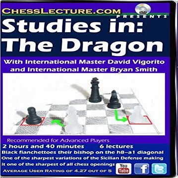 Studies in: The Dragon - Chess Lecture - Volume 132 Chess DVD