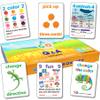 AGO QnA ESL Card Game for Learning English. 3 Level Box Set. Practice English Conversation Through Play! view 1