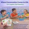 AGO QnA ESL Card Game for Learning English. 3 Level Box Set. Practice English Conversation Through Play! view 3