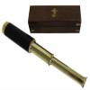 10 Handheld Brass Telescope w/ Wooden Box - Pirate Collection by RedSkyTrader view 1