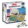 4D Washington DC Skyline Time Puzzle view 1