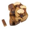 Calla Lily Handmade Carved Wood Intarsia Puzzle Box view 2