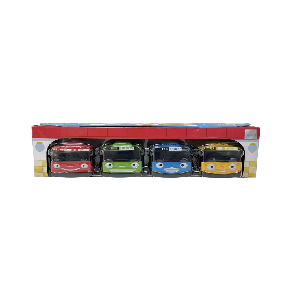 Tayo Gani Lani Rogi - The Little Bus Tayo Special Metal Vehicles Set 4pcs