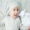 Angel Dear - White Lamb, Cuddle Twins Blankie Set view 4