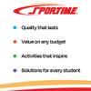 Sportime Poly Playground Ball - 13 inch - Blue view 2