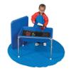 Children's Factory 18" Small Sensory Table, Sandbox with Lid, Water Table for Kids, Blue view 4