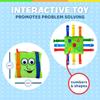 Buckle Toys - Buster Square - Learning Activity Toy - Develop Fine Motor Skills and Problem Solving - Easy Travel Toy - Educational Classroom Must Have view 4