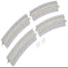 TomyTEC 017820 4 Tracks, Curved with Wide Gravel Bed, Degrees, 45 Grad view 1