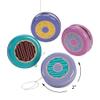 Donut Party Yo Yos - Set of 12 Toys - Party Favors and Giveaways for Kids view 2