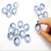 10x25mm Orchid Flower Paint Plate Dish Dollhouse Miniature Ceramic Supply 12971 view 4