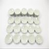 10x25mm White Fluted Edge Plate Dish Dollhouse Miniatures Ceramic Supply 12981 view 3