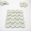 10 Mini White Oval Plate Dish 10x20mm Dollhouse Miniatures Ceramic Supply 12984 view 2