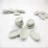 10 Mini White Oval Plate Dish 10x20mm Dollhouse Miniatures Ceramic Supply 12984 view 4