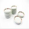 10x25mm Christmas Pan/Tray Plate Dollhouse Miniature Ceramic Food Supply 12990 view 2