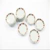 10x25mm Christmas Pan/Tray Plate Dollhouse Miniature Ceramic Food Supply 12990 view 3