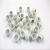 10 Mini White Tea Cup Mug Dollhouse Miniature Ceramic Beverage Supply 12991 view 2