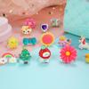 PinkSheep Little Girl Jewel Rings in Box, Adjustable, No Duplication, Girl Pretend Play and Dress Up Rings (24 Lovely Ring) view 4