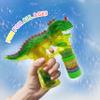 Haktoys Dinosaur Bubble Gun for Kids Automatic Bubble Machine Toy, Outdoor Bubble Maker Blower for Toddlers Boys Girls Backyard Play, 1 Pack view 4