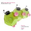 12 Sided Fidget Toys, Dodecagon Cube Toys Anti-Anxiety,Relieves Stress and Autism for Children,Teens and Adults (Green/A3) view 3