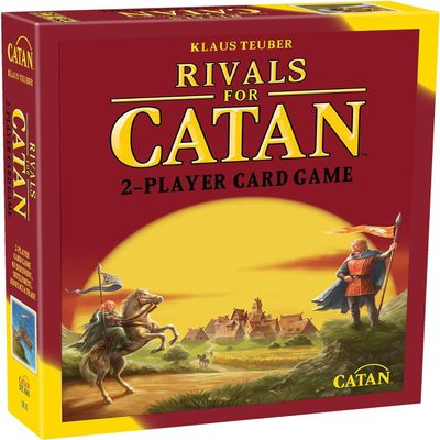 CATAN Rivals for CATAN Card Game - Build, Trade and Conquer! Strategy Game, Family Fun for Kids and Adults, Ages 10+, 2 Players, 45-60 Minute Playtime