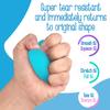 IMPRESA Squishy Stress Balls - Fidget Toys for Kids Easter Gift Basket- Sensory Engagement & Sensory Toys - Party Favors & Bouncy Balls - Pack of 6 view 3