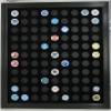 Tiny Treasures 99 Casino Poker Chips (not Included) Wall Display Picture Frame Made in USA view 1