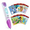 LeapFrog LeapReader System Learn-to-Read 10 Book Mega Pack, Pink view 1