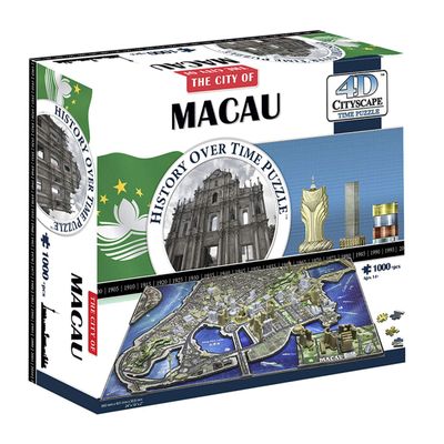 4D Cityscape 4D Macau China Puzzle