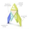 6 Piece Tegu Travel Pal Magnetic Wooden Block Set, Spaceship view 3