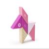 6 Piece Tegu Travel Pal Magnetic Wooden Block Set, Kitty view 4