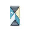 6 Piece Tegu Travel Pal Magnetic Wooden Block Set, Whale view 3
