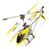 New Syma 3 Channel S107 Mini Indoor Co-Axial Metal Body Frame & Built-in Gyroscope RC Remote Controlled Helicopter Yellow view 2