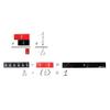 EAI Education Positive and Negative Fraction Tiles with Tray: Student Set view 2