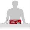 Rummikub in Retro Tin - The Original Rummy Tile Game by Pressman Red, 5" view 4