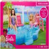 Barbie Glam Pool and Slide with Chairs, Chandelier and Smoothies view 1