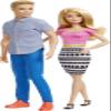 Barbie Dolls, Barbie and Ken Doll 2-Pack Featuring Blonde Hair and Bright Colorful Clothes, Kids Toys and Gifts (Amazon Exclusive) view 2