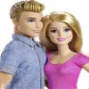 Barbie Dolls, Barbie and Ken Doll 2-Pack Featuring Blonde Hair and Bright Colorful Clothes, Kids Toys and Gifts (Amazon Exclusive) view 3