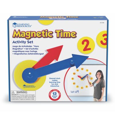 Learning Resources Magnetic Time Activity Set