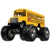 KinsFun 5" Monster School Bus Die Cast Metal Model, Pullback Action Toy Monster Truck view 1