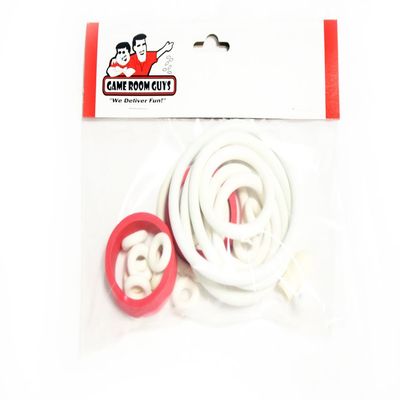 Game Room Guys 1977 Bally Eight Ball Pinball White Rubber Ring Kit