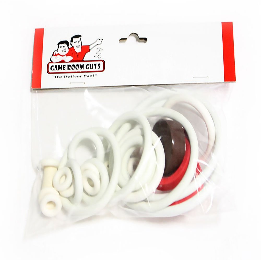 Game Room Guys Gottlieb 1976 Royal Flush Pinball White Rubber Ring Kit