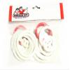 Game Room Guys Williams Gorgar Pinball White Rubber Ring Kit view 1