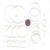 1962 Gottlieb Olympics Pinball White Rubber Ring Kit view 2